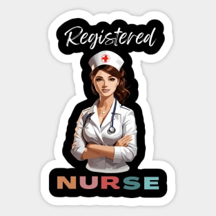 Registered Nurse Sticker